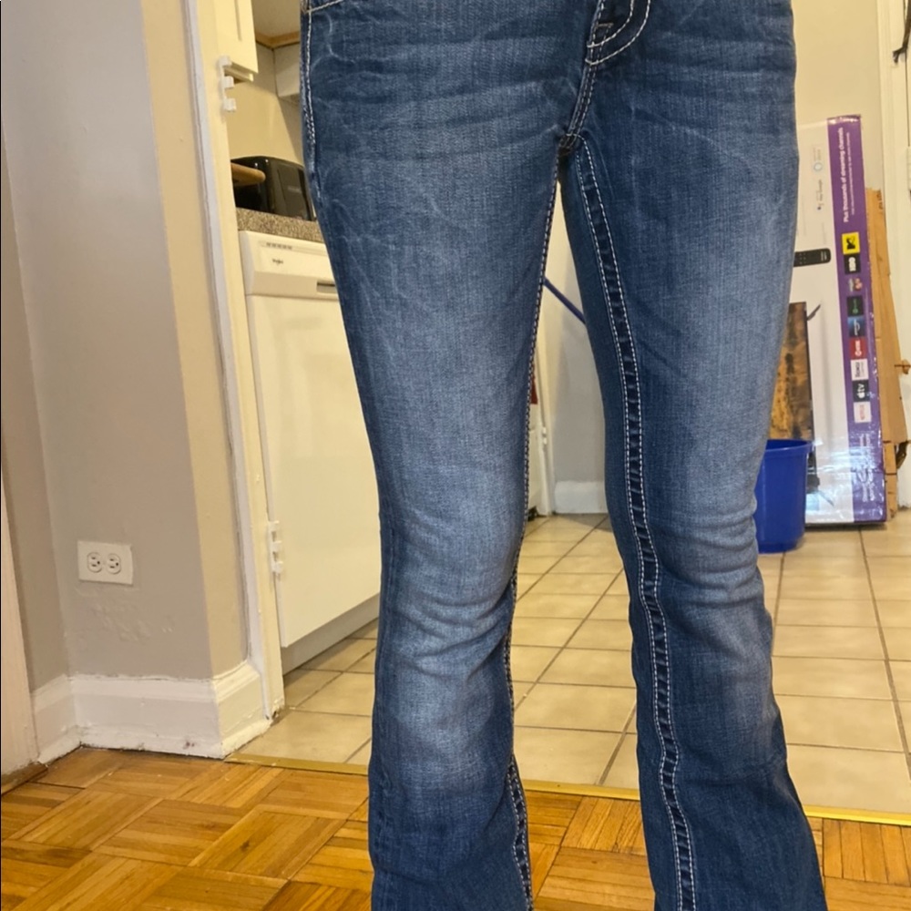 Cute Buckle Jeans